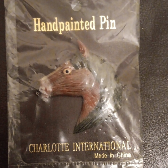 Accessories - Charlotte International Handpainted Horse Pin